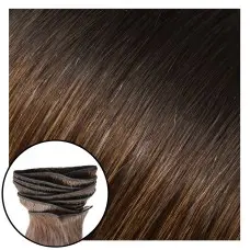 Babe Machine Sewn Weft Hair Extensions #1B/6 Ombre Doris 18"